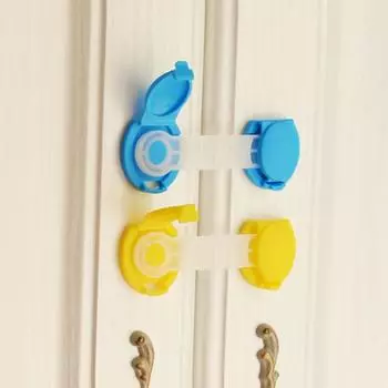 10 шт. защелка шкаф дверной ящик детский комплект замков безопасности для младенцев синий
