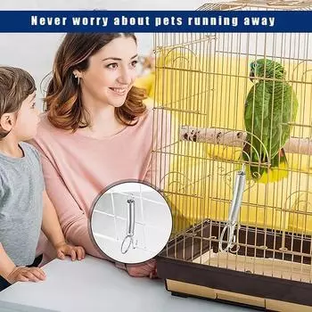 10 шт. защелки для клеток животных пружинный замок для двери клетки кролика пружина натяжения с крючком