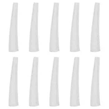 10 шт. Защитные чехлы для пинцетов AntiDust NonSlip для наращивания ресниц Чехол для кончика пинцета