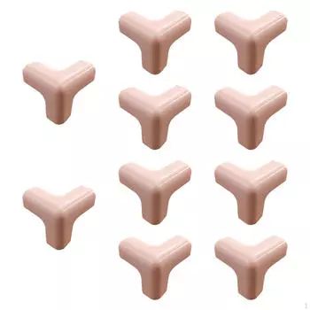 10 шт. Защитные уголки для стола, защита для детей и малышей, защита краев для чёрный