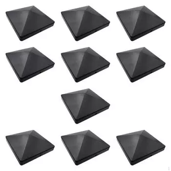 10 шт. защитных колпачков для столбов ограждения заменяют многоразовые аксессуары для ограждения