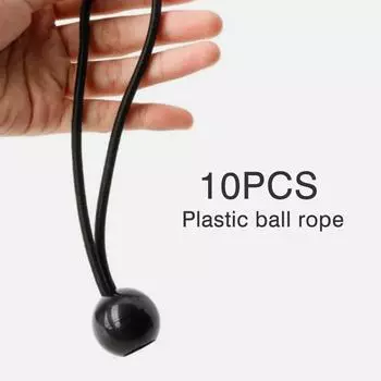 10 шт. зажим для флагштока прикрепить ветроуказатели флаги к столбам шар банджи-шнур завязывает веревку