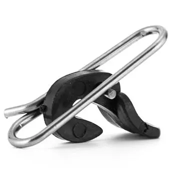 10 шт. зажим для приманки из нержавеющей стали, рыболовный крючок, аксессуары для разъединения