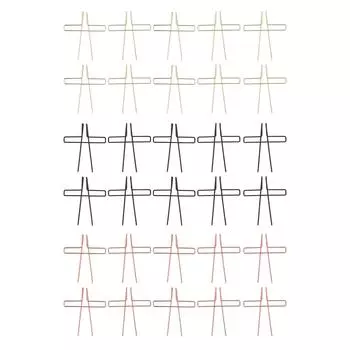 10 шт., зажим для страниц книги, гальванический зажим для листов фортепиано из нержавеющей стали, портативный держатель для музыкальных страниц Black