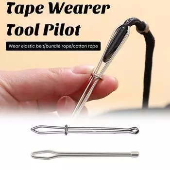 10 шт., зажим для веревки «сделай сам», карманные брюки, нитевдеватель для резинки, инструмент, многофункциональный нитевдеватель для ремня, лидер A