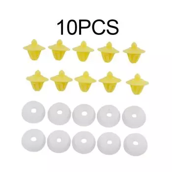 10 шт. зажим для внутренней отделки дверной панели автомобиля для Opel Vivaro Movano Primastar для Clio I/Clio II/Kangoo/Laguna аксессуары для интерьера CHINA