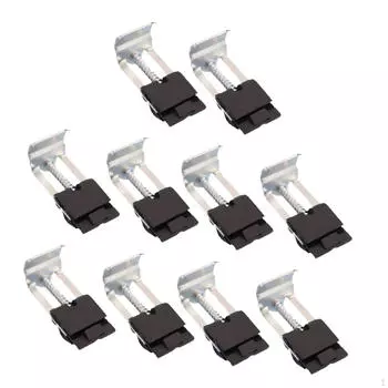 10 шт. зажимов для мойки с нижним креплением Установка Ремонт Кухня Душевая Комната Ванная