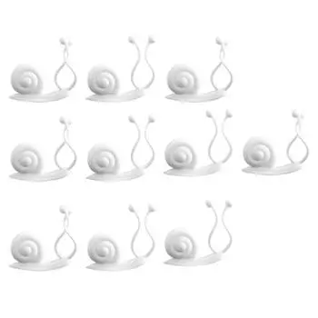 10 шт. зажимов для растений, настенные самоклеящиеся зажимы, держатель для офиса, для выращивания растений, для дома, балкона