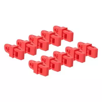 10 шт. Зажимы для тента Профессиональные Ветрозащитные Водонепроницаемые Зажимы для тента для Брезента Палаток Брезента