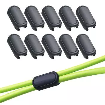10 шт. зажимы для тросов для велосипедов хомуты для тросов для шоссейных велосипедов трубчатая пряжка пластиковый корпус направляющие хомуты для шлангов аксессуары для велоспорта