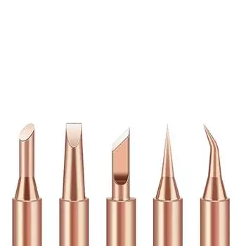 10 шт. жало паяльника из чистой меди 900 м набор головок паяльника внутри горячего медного электрического паяльника сварочные инструменты