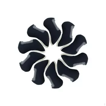 10 шт. железные головные уборы для гольфа, защитные головные уборы для профессионалов, простые в использовании, современные царапины