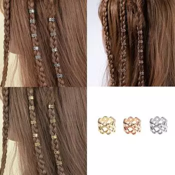 10 шт. женские аксессуары в этническом стиле винтажная заколка для волос пряжки аксессуары для волос спиральная резинка для волос