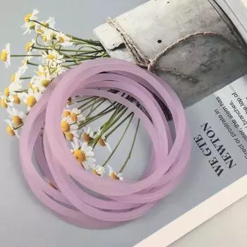 10 шт. Женские модные резиновые резинки для волос конфетных цветов, эластичные резинки для волос, силиконовая повязка на голову, скранчи, браслет, аксессуары для девочек