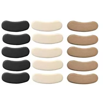 10 шт. женские стельки для обуви с высоким каблуком, регулируемые по размеру, клейкие накладки на каблуки, подкладки, ручки, защитные наклейки, обезболивающие вставки для ног красно-коричневый