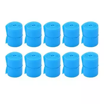 10 шт. жгут приблизительно 1x18,1 дюйма одноразовый безлатексный прочный гибкий резиновый жгут