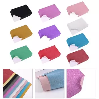 10 шт. Золотая блестящая картонная бумага для самоклеящихся наклеек для художественных проектов своими руками, ручная работа, свадьба, день рождения, вечеринка розовый