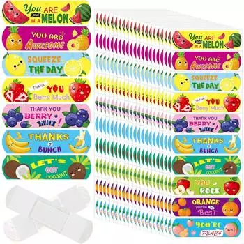 10 шт. звездное ночное небо, Русалка, лошадь, пластырь, пластырь для ран с героями мультфильмов для детей, девочек, пластырь для роста, клейкие повязки