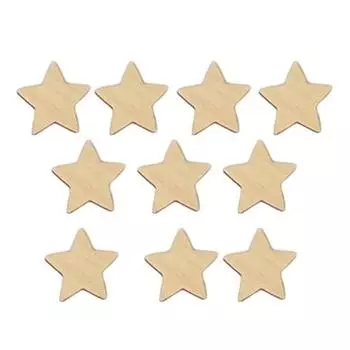 10 шт. Звездное украшение на стену Деревянный Бохо Звездный декор на стену Украшение Звезды для стены в детскую комнату Спальня для детей Little Star