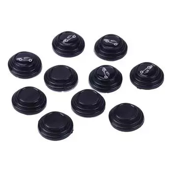 10 шт., звукоизоляционная накладка на багажник автомобиля, амортизирующая прокладка для двери автомобиля, противоударные утолщенные наклейки на подушку против столкновений