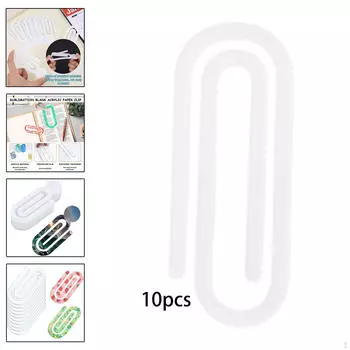 10 штук больших скрепок для сублимационной печати, многоцелевые зажимы для термопереноса 7.6cmx3cm