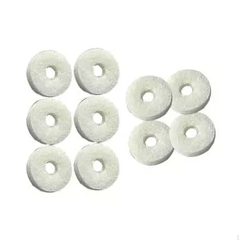 10 штук фетровые шайбы подушки прочные заменяют музыкальные части духового инструмента euphonium