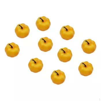 10 штук пенопластовых тыкв искусственных DIY поделки маленькие осенние декоративные искусственные