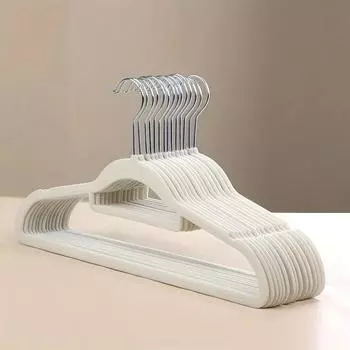 10 штук противоскользящих вешалок из высококачественного бархата, экономящий место органайзер для гардероба для организации специальной домашней одежды на вешалках