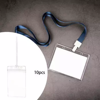 10 штук прозрачных багажных бирок, держатель для удостоверения личности, багажная бирка, дорожная сумка для