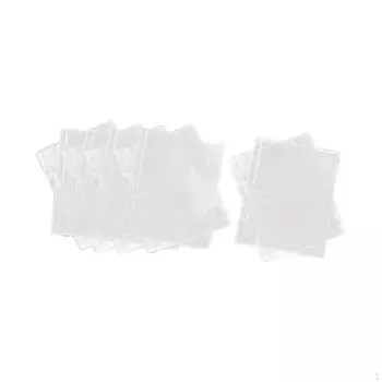 10 штук прозрачных держателей для банкнот, альбом для хранения бумажных денег, товары для творчества, 3 отверстия