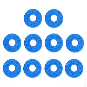 10 штук резиновая защитная шайба для ремня гитары