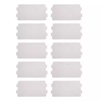 10 штук Слюдяная пластина для микроволновой печи Защитный экран электробезопасности Режущиеся слюдяные листы Слюдяная пластина для защиты микроволновой печи