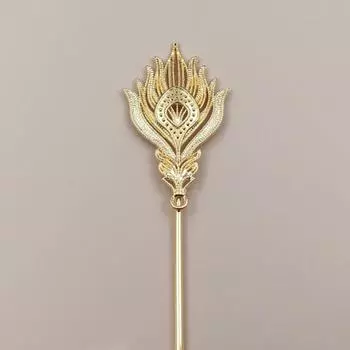 10 штук Сплав Перо Феникса Сварка 163*3.3 мм Железная заколка для волос Сделай сам Ювелирные аксессуары