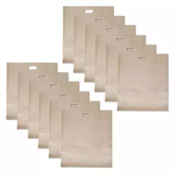 10 штук Удобные пакеты для тостера из стекловолокна Безопасные пакеты для тостов Аксессуары для кухонной техники для хлебопечек