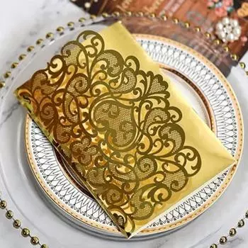 10 штук в упаковке 3D-открытки, свадебные приглашения, открытки на годовщину свадьбы с уникальным дизайном жениха и невесты, держащихся за руки, для жениха и невесты на свадебной вечеринке золотой