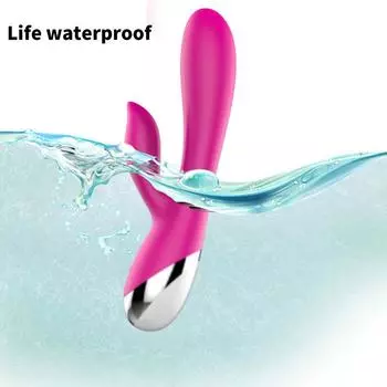 10-скоростной вибратор для точки G, USB-аккумулятор, мощный вибратор-дилдо-кролик для женщин
