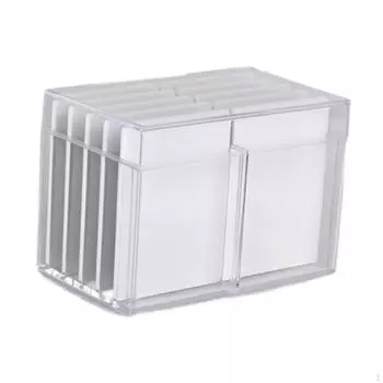10-слойный держатель для ящика для хранения ресниц, прозрачный прочный органайзер для наращивания ресниц, ложный transparent