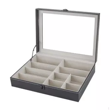 10 слотов органайзер для солнцезащитных очков, многофункциональный футляр для хранения, витринный шкаф, очки для зрения