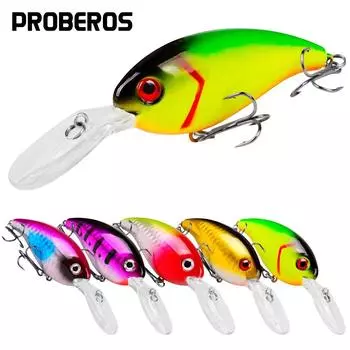 10 см-14,19 г пластиковая приманка Rock Little Fatty Lure Bait 6 # крючок