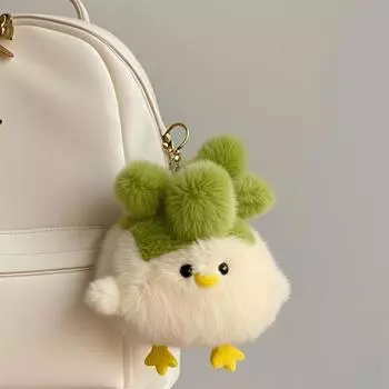 10 см 1 шт. культурная и креативная кукла-сувенир с голосом птицы-чесночка и мирная плюшевая игрушка-кукла