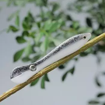 10 см/6 г рыболовная приманка искусственная приманка рыболовные снасти рыболовные подарки (белый) Делавэр