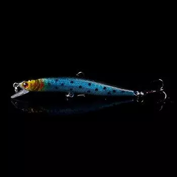 10 см/8,5 г троллинговый воблер-минноу, приманка для морской рыбалки, полосатая приманка, джеркбейт, аксессуары для рыбалки на озере и реке