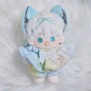 10 см хлопковая кукольная одежда для мытья посуды уютная астра пастельно-белая лента