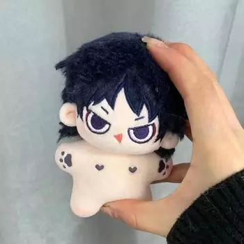 10 см милая хлопковая кукла плюшевая игрушка пищащая способная издавать звуки плюшевые куклы мягкие набивные мини декор для девочек подарок на день рождения для детей