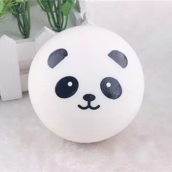 10 см милые ремешки для мобильных телефонов с пандой, животные, каваи, эмодзи, пу, сжимаемые, медленно поднимающиеся ремешки для телефонов 2021