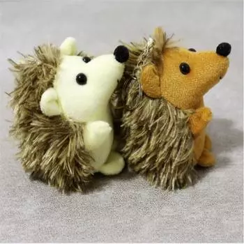 10 см милый милый мягкий ежик кукла животное плюшевая игрушка для детей домашняя свадьба вечеринка игрушки для детей подарок ребенку 0-10cm