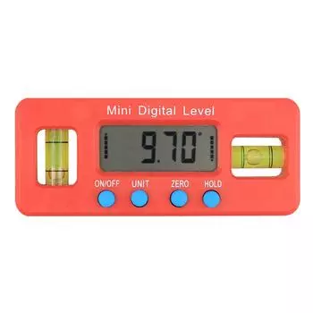 10 см многофункциональный магнитный цифровой измеритель уровня точный измерительный инструмент для деревообработки инклинометр балансир углы линейка