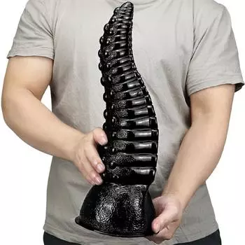 10 см очень толстая и постепенно утолщающаяся от маленькой до большой заостренная анальная пробка, игрушка для анального расширения, анальная хризантема SM, товары для секса