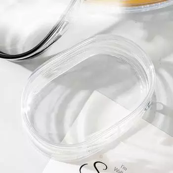 10 см плюшевая сумка для куклы, прозрачная хлопковая кукла из ПВХ, прозрачная сумка для дисплея, прозрачный чехол для хранения аниме, мультяшных кукол as the picture