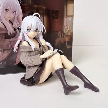 10 см Странствующая ведьма Путешествие Элейны Элейна ПВХ Фигурка Аниме Модель Игрушка Коллекция Кукла Подарок